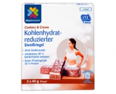 MULTINORM Kohlenhydratredu&shy;zierter Eiwei&szlig;riegel