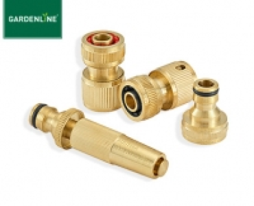 GARDENLINE&reg;Messing-Stecksystem, 4-teilig