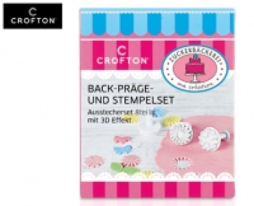 CROFTON&reg;Back-Pr&auml;ge- und Stempel-Set