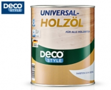 DECO STYLE®Universal-Holzöl, 1 l 4.99 €