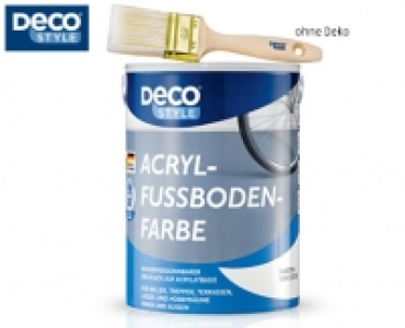 DECO STYLE®Acryl-Fußbodenfarbe, 5 l 17.99 €