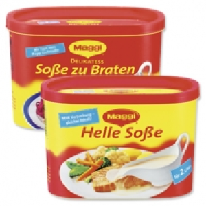 Maggi Delikatess-So&szlig;en oder Rahmso&szlig;en f&uuml;r 1,5 bis 3 Liter, jede Dose 2.49&nbsp;&euro;