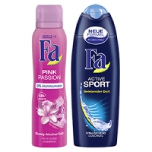 Fa Dusche, Deo Spray, Roll on oder fl&uuml;ssige Seife versch. Sorten, jede 0.88&nbsp;&euro;