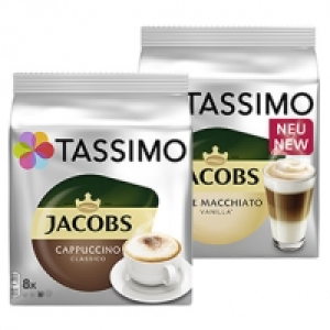 Tassimo Jacobs Caffé Crema Classico 16er oder Latte Macchiato Classico 3.69 €