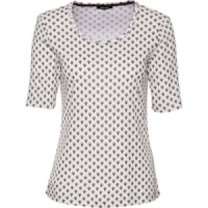 Olsen Damen 1/2 Arm Shirt, gemustert