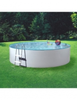 Set (3-tlg.): Rundpool Standard mit Kartuschenfilteranlage (in 7 Größe