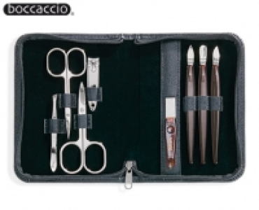 boccaccio&reg;Leder-Manik&uuml;retui, 8-teilig