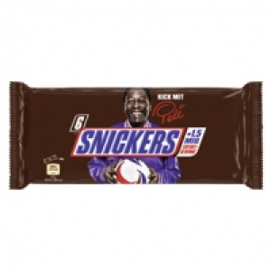 Mars, Snickers oder Twix 6er, jede 270/300-g-Packung 1.69 €