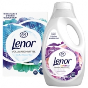 Lenor Waschmittel 18/20 Waschladungen, versch. Sorten, jede Flasche/Pa 3.79&nbsp;&euro;