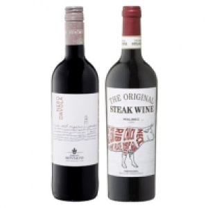 Italien Montalto Nero d Avola, Cataratto IGT oder The Originial Steak