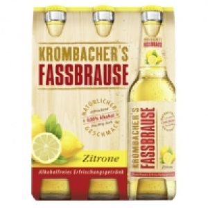 Krombacher Fassbrause oder Veltins Fassbrause versch. Sorten, jede 6 x