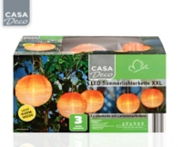 CASA Deco LED-Sommerlichter&shy;kette XXL