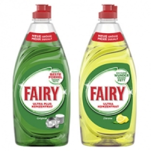 Fairy Geschirrsp&uuml;lmittel versch. Sorten jede 500ml-Flasche