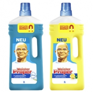 Meister Proper Allzweck-Reiniger versch. Sorten, jede 2-Liter-Flasche