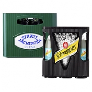 Staatlich Fachingen Heilwasser, Medium 12 x 0,75 Liter oder Schweppes