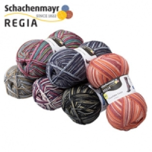 Strumpfwolle, versch. Farben, 4-f&auml;dig, 100 g, 75 % Schurwolle/25 % Pol