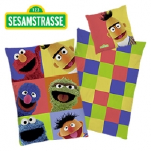 Renforc&eacute;-Wende-Bettw&auml;sche, 100 % Baumwolle, mit Knopfleiste, 135 x 200