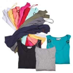 Top, versch. Modelle und Farben, 100 % Baumwolle oder 95 % Baumwolle/
