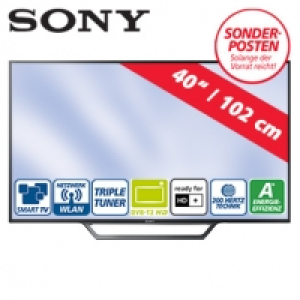 40-FullHD-LED-TV KDL-40WD655BAEP mit SmartTV, TV-Aufnahme &uuml;ber USB, Hb