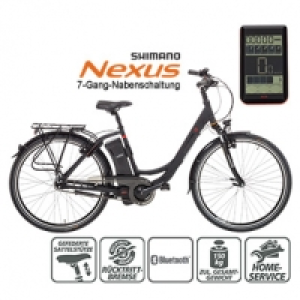 Alu-Elektro-Citybike Navigator 7.8, AEG Comfort-Drive-C-Mittelmotor wa