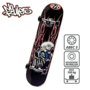 Skateboard ABEC 5, in 9 Lagen gefertigt, doppelter Kick Tail, je