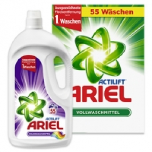 Ariel Waschmittel 55/48 Waschladungen versch. Sorten, je Packung/Flasc 10.99&nbsp;&euro;