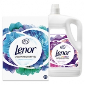 Lenor Waschmittel 60 Waschladungen, versch. Sorten, jede Packung/Flasc 9.99&nbsp;&euro;