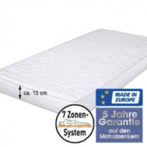 Ortho-Plus-7-Zonen-Matratze, mit abnehmbarem Bezug, H&auml;rtegrad 2, 90 x  69.95&nbsp;&euro;