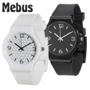 Silikon-Armbanduhr 43290, Markenquarzwerk, wasserdicht bis 3 ATM, inkl 5.99&nbsp;&euro;