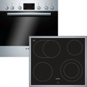 Bosch HND 22VS54 Einbauherd-Set, A, edelstahl