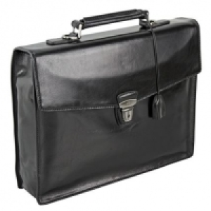 The Bridge Today Business Aktentasche Leder 38 cm, nero-nero