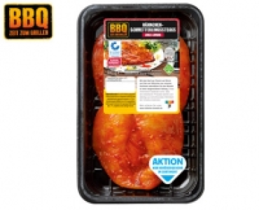 BBQ Hähnchen-Schmetterlingssteaks