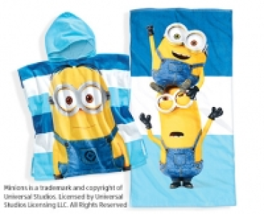 Badeponcho oder Strandtuch