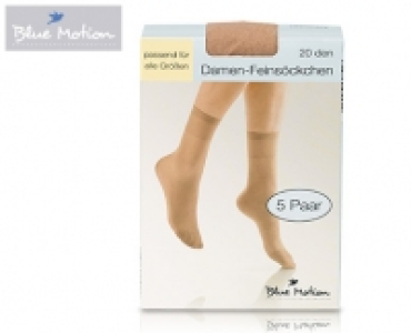 Blue Motion Feinsöckchen, 20 den, 5 Paar