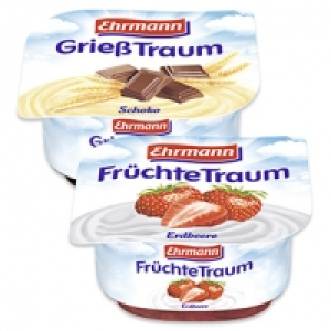 Ehrmann Früchte-, Vanille- oder Grieß Traum, versch. Sorten, jeder 115 0.25 €