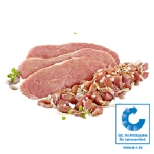 Frische Schweineschnitzel, natur oder Schweinegeschnetzeltes nach Gyro 4.99&nbsp;&euro;