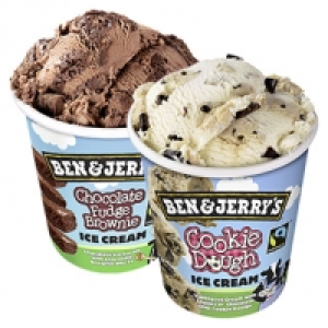 Ben & Jerry`s Eiscreme, versch. Sorten, jede 500-ml-Packung 4.99 €