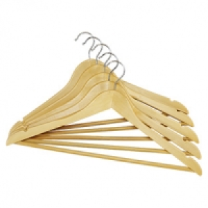 Kleiderbügel Holz, 5er-Pack 4.99 €