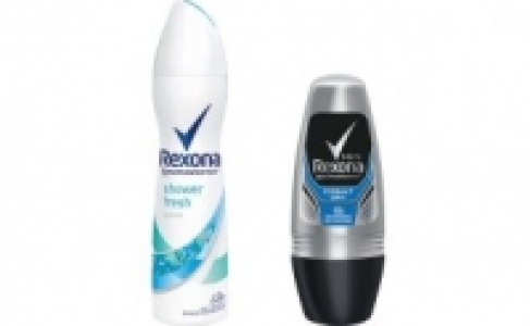 Rexona Deospray oder Roll-on 1.29&nbsp;&euro;