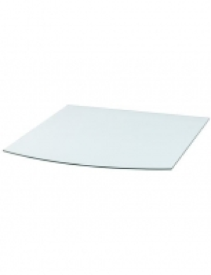 Glasbodenplatte Segmentbogen, 100 x 120 cm, transparent, zum Funkensch