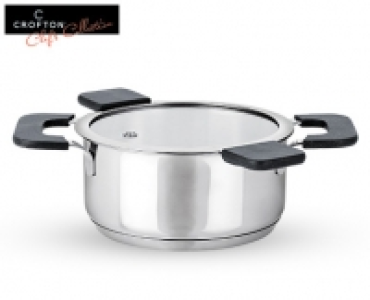 CROFTON&reg; Chefs Collection Edelstahl-Topf, &Oslash; 16 cm