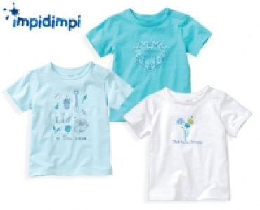 impidimpi Kleinkinder-T-Shirt-Set, 3 Stück