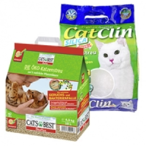 Cats Best Öko Plus Katzenstreu oder Catclin Katzenstreu, jeder 10/8-Li 5.99 €