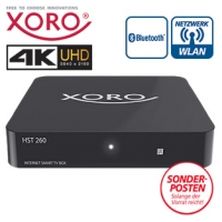 Real  UHD/4K-Streaming-Box HST 260 mit Android 6 leistungsstarker Multimedia