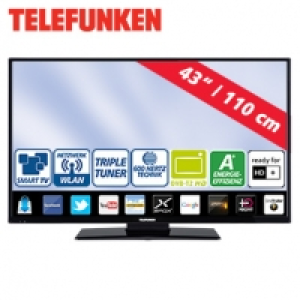 43-FullHD-LED-TV D43F287N4CW HbbTV, H.265 3 HDMI-Eingänge USB-/CI+-Ans 333.00 €