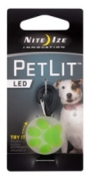 PetLit LED-Blinkanhänger Paw
