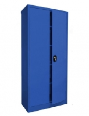 Stahlschrank 180 x 80, blau
