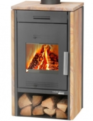 Hagebau  Kaminofen Pico, Naturstein, 5 kW, Rainbow Steinmaserung