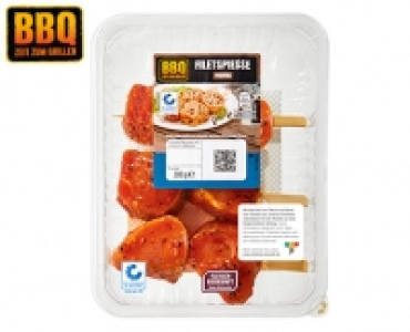 Aldi Süd  BBQ Schweine-Filetspieße, mariniert