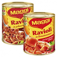 Real  Maggi Ravioli versch. Sorten, jede 800-g-Dose